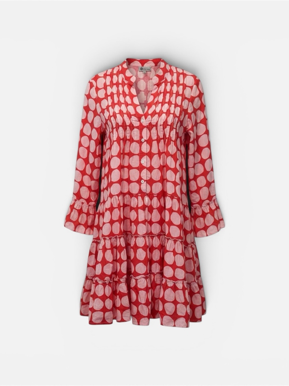 Hand knit Dream Apparel lightweight 100% cotton summer dress, S, NWT